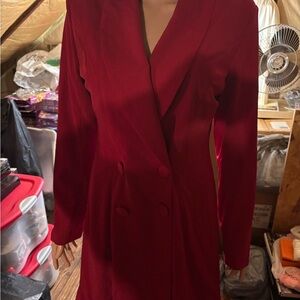 Women’s Club L London Red Long Sleeve Dress Size 8